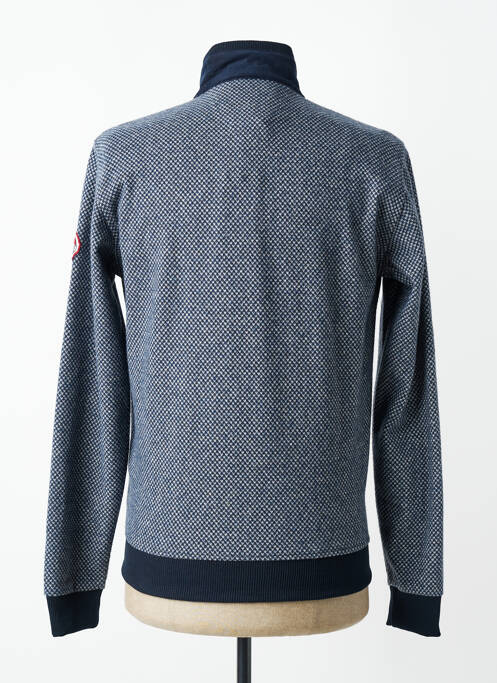 Blouson poches bleu DELAHAYE homme