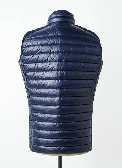 Doudoune poches sans capuche bleu DELAHAYE homme