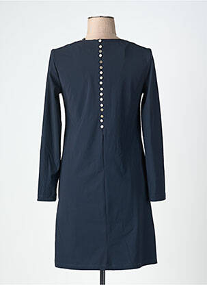 Robe courte manches longues manches longues bleu MC PLANET femme