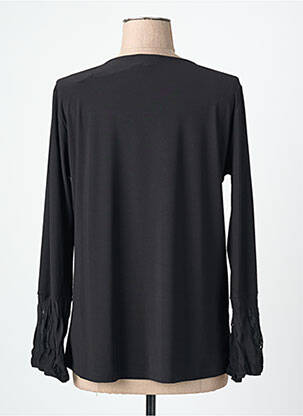 T-shirt manches longues manches longues noir ALAIN MURATI femme