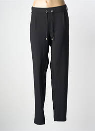 Pantalon slim taille élastique taille normale noir IMITZ femme