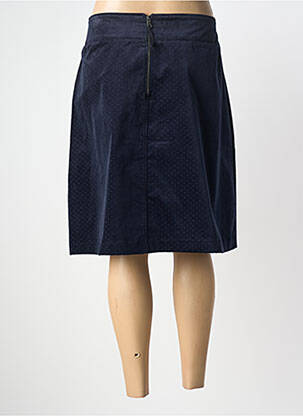 Jupe mi-longue taille normale bleu THOUGHT femme