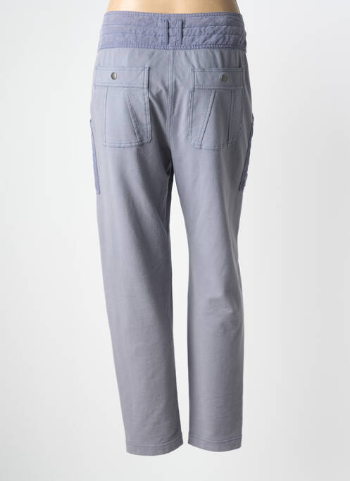 Pantalon slim tissage popeline taille normale bleu SANDWICH femme