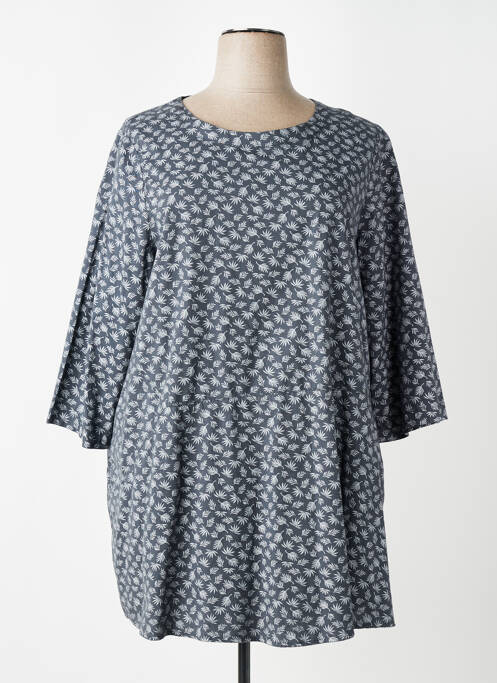 Robe courte manches longues manches longues gris MES SOEURS ET MOI femme