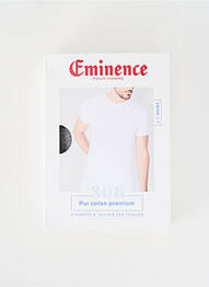 T-shirt coupe cintrée manches courtes gris EMINENCE homme