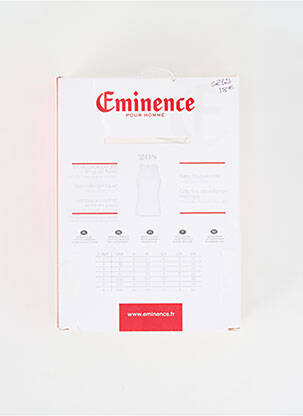 Débardeur coupe cintrée blanc EMINENCE homme