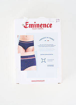 Slip stretch bleu EMINENCE homme