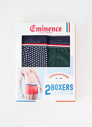 Boxer stretch vert EMINENCE homme