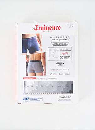 Boxer stretch rouge EMINENCE homme