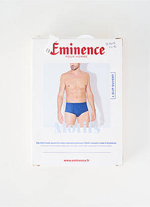 Slip imprimé fantaisie violet EMINENCE homme