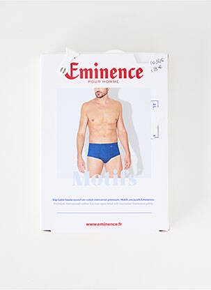 Slip imprimé fantaisie violet EMINENCE homme