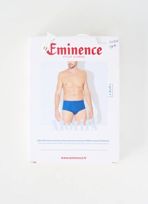 Slip imprimé fantaisie rouge EMINENCE homme