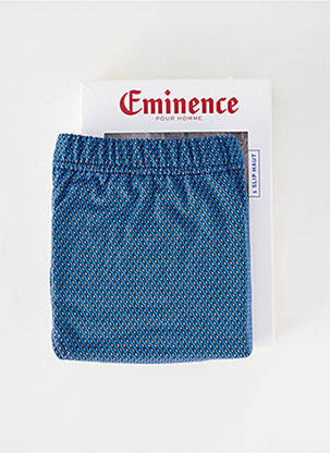 Slip imprimé fantaisie bleu EMINENCE homme