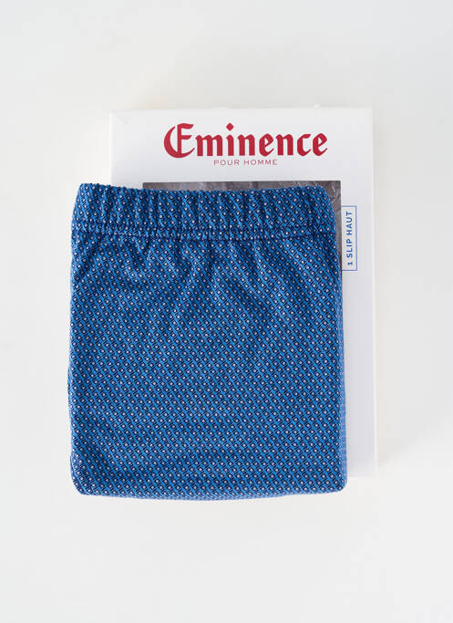 Slip imprimé fantaisie bleu EMINENCE homme