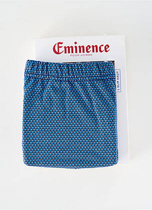 Slip imprimé fantaisie bleu EMINENCE homme