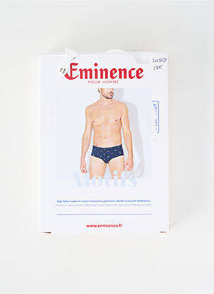 Slip imprimé fantaisie rouge EMINENCE homme