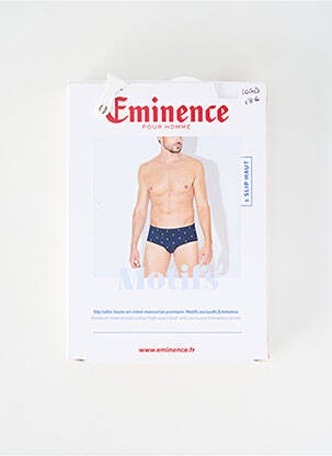 Slip imprimé fantaisie gris EMINENCE homme
