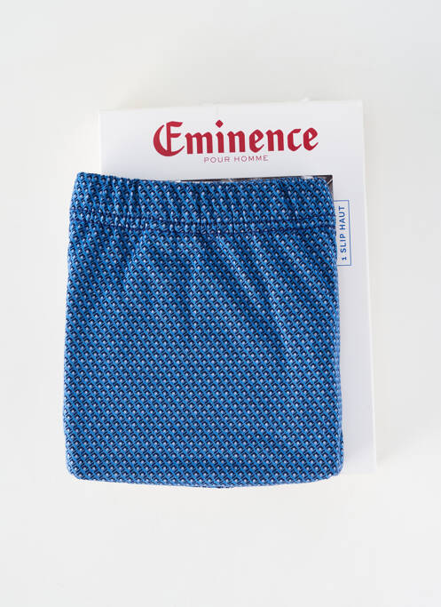 Slip imprimé fantaisie bleu EMINENCE homme
