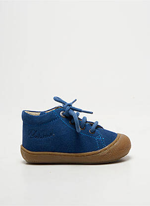 Bottillons semelle amovible bout rond bleu NATURINO garcon