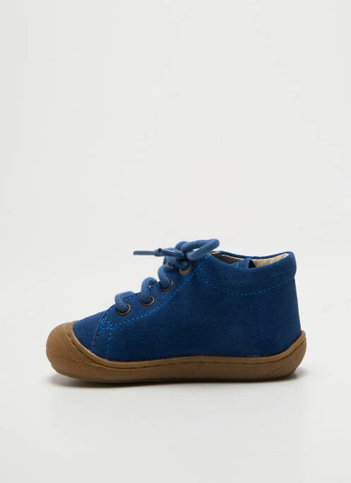 Bottillons semelle amovible bout rond bleu NATURINO garcon