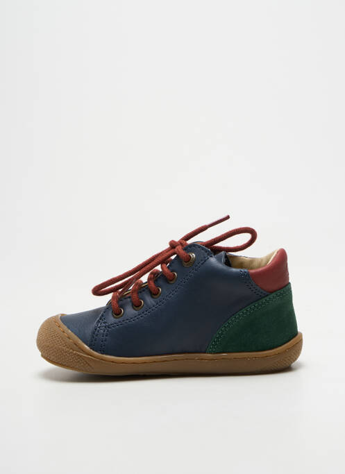 Bottillons semelle amovible bout rond bleu NATURINO garcon