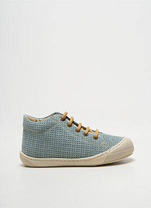 Bottillons semelle amovible bout rond bleu NATURINO garcon