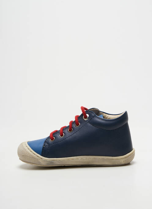 Bottillons semelle amovible bout rond bleu NATURINO garcon