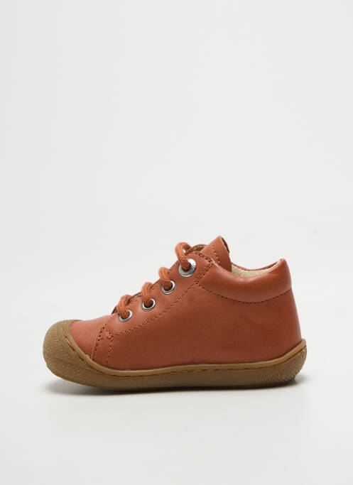 Bottillons semelle amovible bout rond marron NATURINO garcon