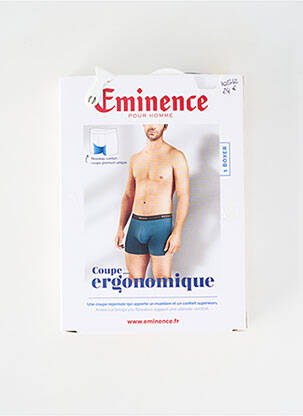 Boxer imprimé fantaisie vert EMINENCE homme