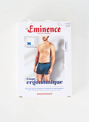 Boxer stretch gris EMINENCE homme