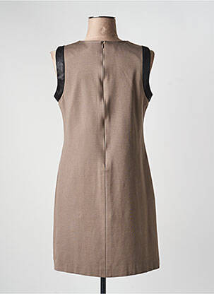 Robe mi-longue sans manche sans manche gris JUMFIL femme