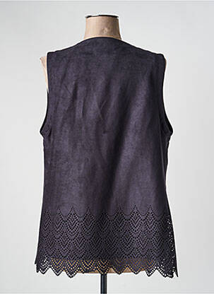 Gilet sans manche doublure noir JUMFIL femme