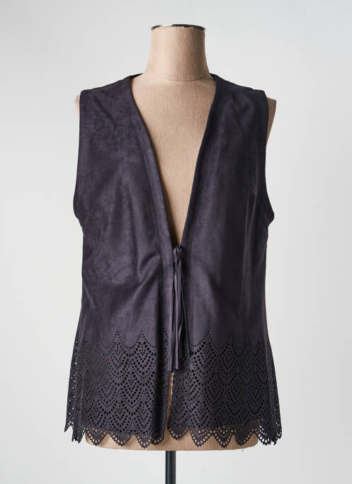 Gilet sans manche doublure noir JUMFIL femme