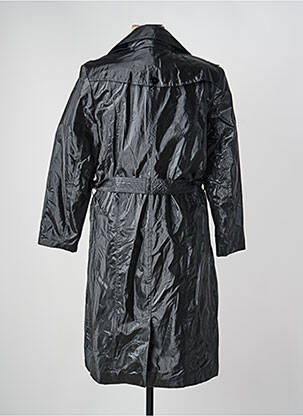 Imperméable manches longues sans capuche noir JUMFIL femme