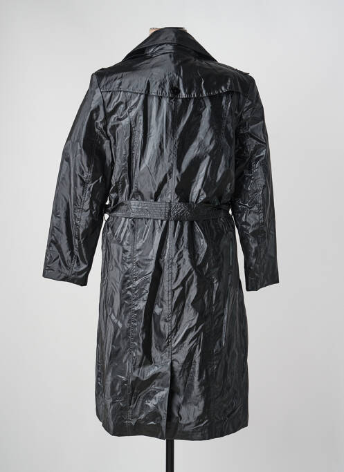 Imperméable manches longues sans capuche noir JUMFIL femme
