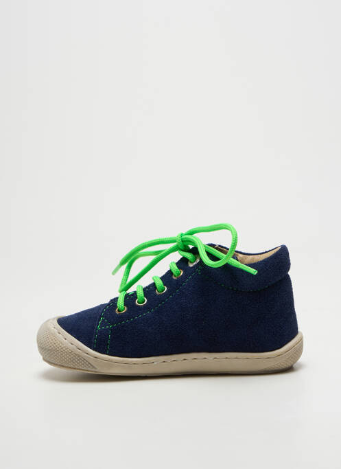 Bottillons semelle amovible bout rond bleu NATURINO garcon