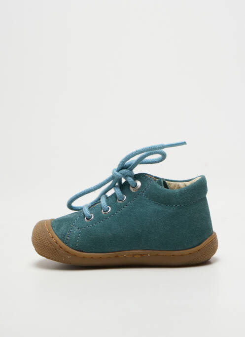 Bottillons semelle amovible bout rond bleu NATURINO garcon