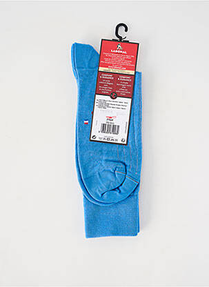 Chaussettes stretch bleu LABONAL homme