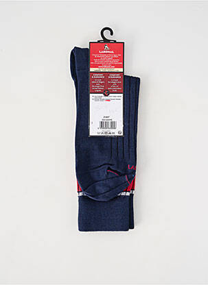 Chaussettes stretch bleu LABONAL homme