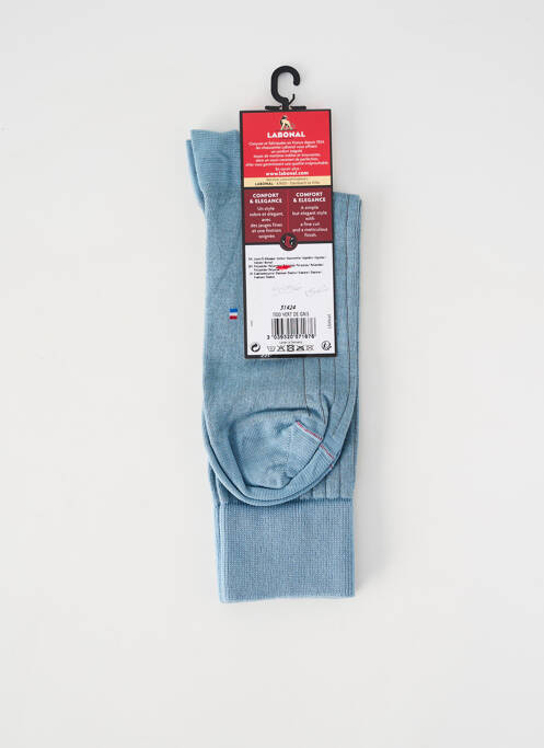 Chaussettes stretch gris LABONAL homme