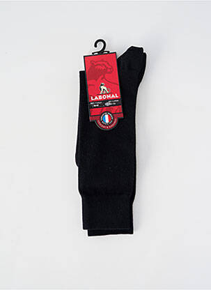 Chaussettes maille fine noir LABONAL homme