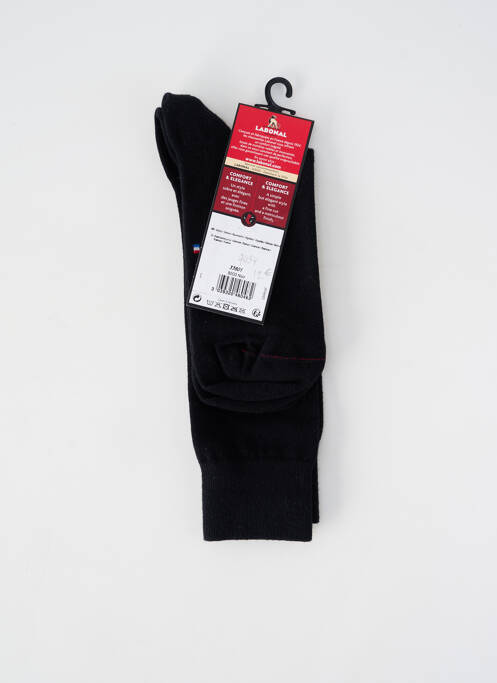 Chaussettes maille fine noir LABONAL homme