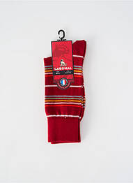 Chaussettes coutures renforcées rouge LABONAL homme