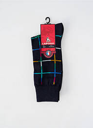 Chaussettes stretch bleu LABONAL homme