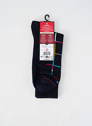 Chaussettes stretch bleu LABONAL homme