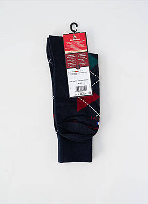 Chaussettes stretch bleu LABONAL homme