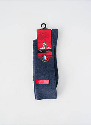 Chaussettes maille fine gris LABONAL homme