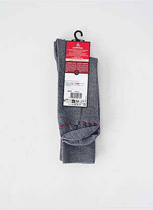 Chaussettes tissage chiné gris LABONAL homme
