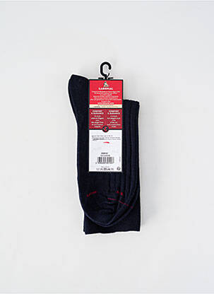 Chaussettes maille fine bleu LABONAL homme