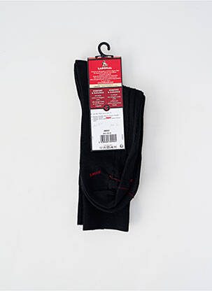 Chaussettes maille fine noir LABONAL homme